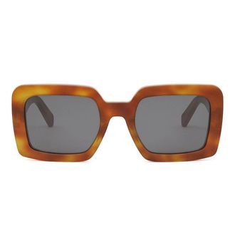 Celine Sunglasses Cl40304 U 53 A Triomphe Havana/Grey Unisex