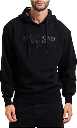 John Richmond Hombre, Sudaderas, Negro, Talla: XL