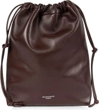Ann Demeulemeester Backpack Large Soft Bucket Bag With Chains