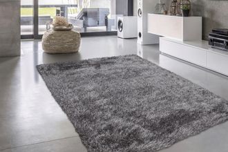Calo Deluxe Hochflor-Teppich »Masada 900« rechteckig 40 mm Höhe Wohnzimmer