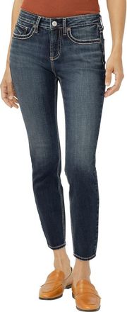 Silver Jeans Co Suki Curvy Ankle Skinny Jeans in Oxford at Nordstrom, Size 30 X 29