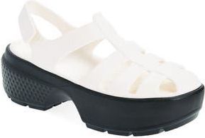 Crocs Stomp Platform Fisherman Sandal in Chalk at Nordstrom Rack, Size 10 Womens / 8 Mens