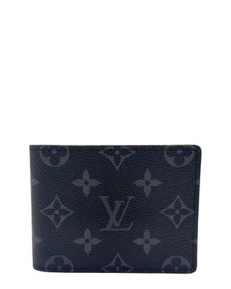 Louis Vuitton Monogram Eclipse Bi-Fold Wallet (Authentic Pre-Loved)