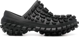 Balenciaga Bouncer clogs - men - Rubber/Rubber/Fabric - 44 - Black