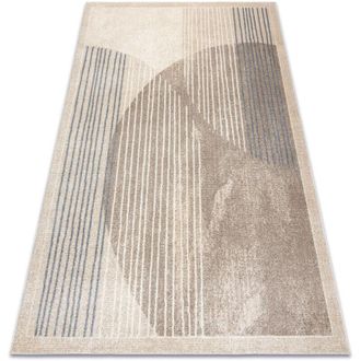 RugsX Rugsx - Alfombra Fusion 0815 Crema / Beige - Geom&eacute;trica, Moderna, Abstracta Beige 140x190 Cm
