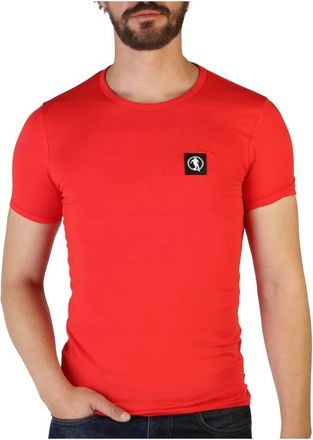Dirk Bikkembergs T-shirt - Heren - T-shirts - Rood - M - Katoen - Tops