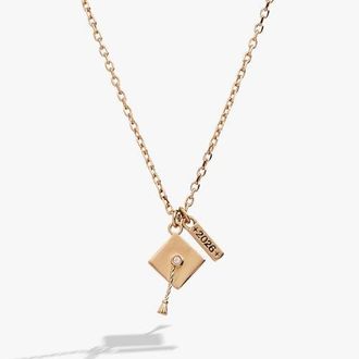 Alex and Ani Graduation 2026 Multi Charm Pendant in Gold at Nordstrom
