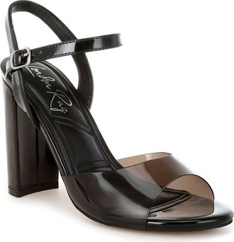London Rag Kessel Block Heel Sandal in Black at Nordstrom Rack, Size 7.5