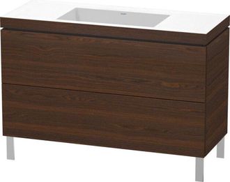 Duravit Lavamanos Duravit L-cube Con Base De Pie, 120x48 Cm, 2