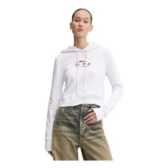 Diesel Mujer, Sudaderas, Blanco, Talla: M