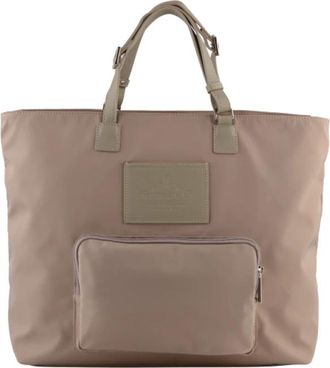 Pourchet Escale Tote Bag - Dames - Shoppers - Beige - ONE Size - Leer - Tassen