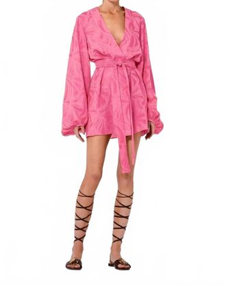 Alexis Piper Dress In Pink