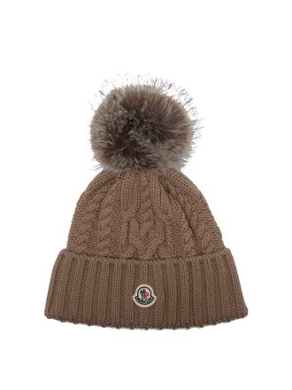 Moncler Beige Beanie