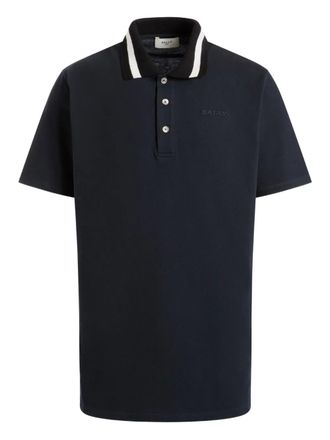 ポロシャツ Bally Polo With Logo Bally logo-embroidered Polo Shirt | White | FARFETCH