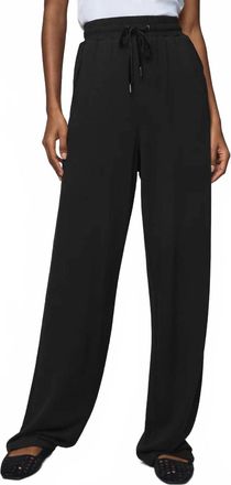 Splendid Supersoft Trim Pant In Black