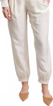 Marella Abetaia Long Trouser Pants In Wool White