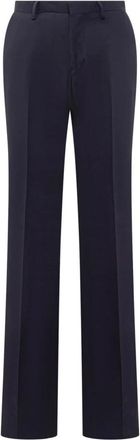 Saulina Milano Straight Broeken - Dames - Straight fit broeken - Blauw - M - Broeken