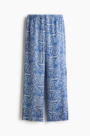 H&M Kordelzughose - Blue