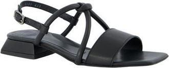 Paul Green Dream Square Toe Slingback Sandal in Black Future Nappa at Nordstrom, Size 6.5Us