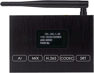 OEM Codificador/decodificador Hdmi Wifi H.265 1080p 60fps: Compatible Con Hls, Rtmp, Rtsp, Srt, Udp Y Onv/hk, Para Transmisi&oacute;n En Vivo De Iptv A Youtube, 