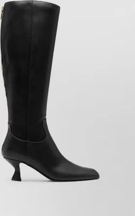 Sergio Rossi leather knee-high boots