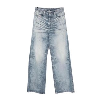 Diesel Straight Jeans, female, Blue, Size: W30 1996 D-Sire-Fsh Pantaloni