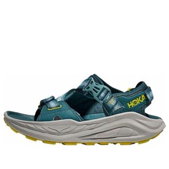 Hoka One One Infini Hike TC Blue Twilight Pea Green 1162570-BTWL