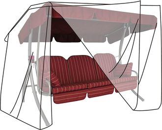 Woltu Woltu Housse De Protection Housse De Chaises De Jardin En Oxford 600d, Couverture De Meubles De Jardin, 150x215x150cm, B&acirc;che Ext&eacute;rieure Anti-uv Imperm