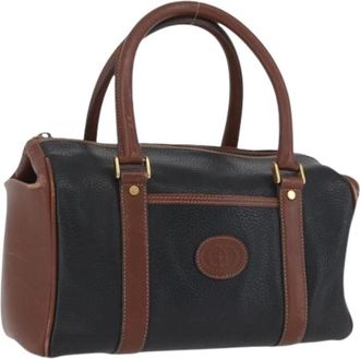 Gucci Pre-owned Vintage Handtas - Dames - Vintage Handtas - Zwart - ONE Size - Leer - Vintage
