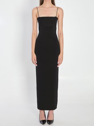 Alexander Wang Alexander Wang Womens Midi Dress With Cami Band - Black viscose - Size X-Small