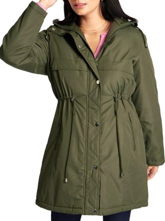 SS7 Womens Padded Parka Coat Lightweight