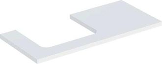 Keramag Placa De Lavabo Geberit One, Recortable A La Izquierda, Para