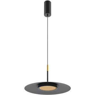 Maytoni Maytoni El L&aacute;mpara De Techo Colgante Moderna Con Forma De C&uacute;pula, Color Negro, 3000 K, 500 Lm