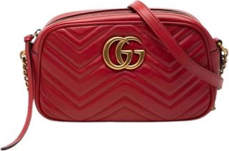 Gucci Borsa Crossbody Vintage Pre-owned - - Pre-owned - Donna - Rosso - ONE SIZE