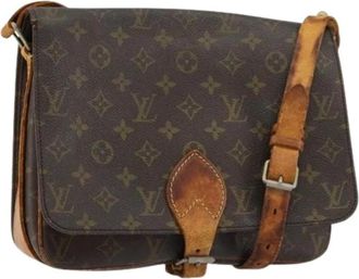 Louis Vuitton Pre-owned Cross Body Bags, female, Brown, Size: ONE SIZE Pre-owned Vintage Cross Body Bag