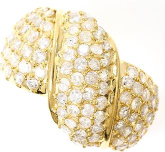C&A Yellow Gold Yellow Gold (18K) Band Ring (Pre-Owned)