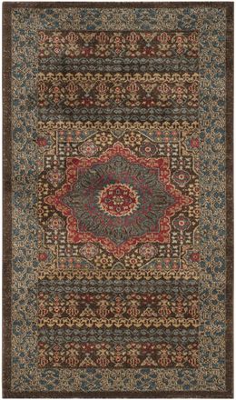 Safavieh Alfombra azul/rojo 122 x 170 cm