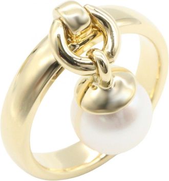 Tiffany & Co. White Yellow Gold Yellow Gold (18K) Band Ring (Pre-Owned)