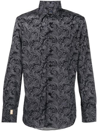 Billionaire Boys Club Camicia con stampa paisley - Nero