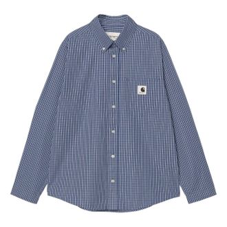 Carhartt Work in Progress (WMNS) Carhartt WIP L/S Groff Shirt Blue I036234-3JL-XX