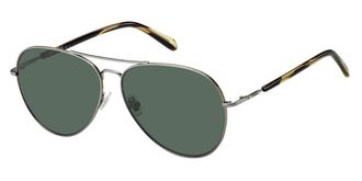 Fossil FOS 3104/G/S Asian Fit 6LB/QT Mens Sunglasses Grey Size 61