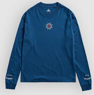 Burton 50/50 90s T-Shirt manica Lunga blu