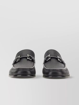 Ferragamo leather loafers