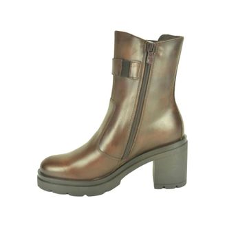 Nero Giardini Bruin Botje +Gar. DZ +DH 5cm - Dames - Schoenen - Bruin - Maat: 40 EU