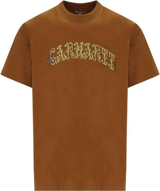 Carhartt Work in Progress T-SHIRT S/S MONOGRAM HAMILTON BROWN CARHARTT WIP