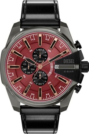 Diesel Mega Chief Gunmetal Chronograph Watch, 48mm in Black at Nordstrom