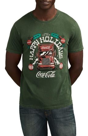 Lucky Brand Coca-Cola Truck Cotton Graphic T-Shirt in Sycamore at Nordstrom, Size Xx-Large