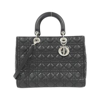 Dior Pre-owned Lady Dior Handbag - Dames - Vintage Handtas - Zwart - ONE Size - Vintage