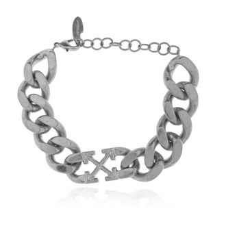 Off-white Bracciale a Catena con Freccia - - Accessories - Uomo - Grigio - ONE SIZE