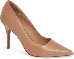 Linea Paolo Payton Pointy Toe Pump in Desert Leather at Nordstrom Rack, Size 6.5